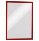 Durable Durable Duraframe magnetisch kader, ft A4, rood, pak van 5 stuks