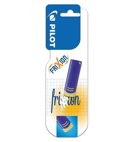 Pilot Pilot Frixion gum, blauw, blister van 1 stuk