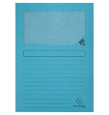 Exacompta Exacompta L-map Forever, voor ft A4, pak van 25 stuks, lichtblauw