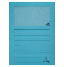 Exacompta Exacompta L-map Forever, voor ft A4, pak van 25 stuks, lichtblauw