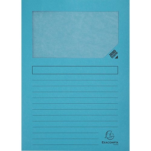 Exacompta Exacompta L-map Forever, voor ft A4, pak van 25 stuks, lichtblauw