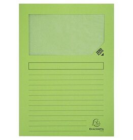 Exacompta Exacompta L-map Forever, voor ft A4, pak van 25 stuks, lichtgroen