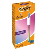 Bic Bic 4 Colours Gradient balpen, medium [12st]