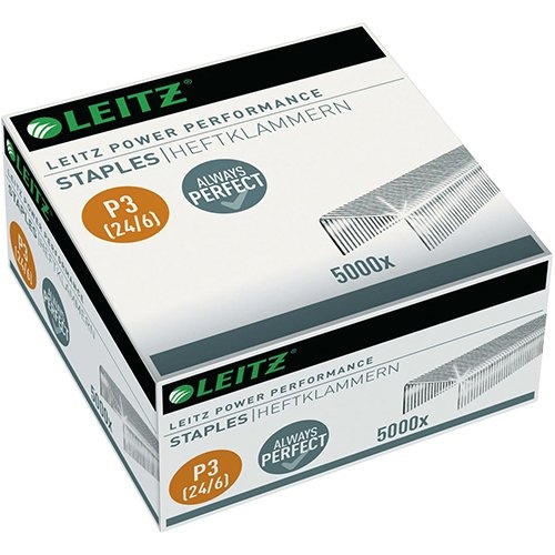 Leitz Leitz nietjes P3 24/6, doos van 5000 nietjes