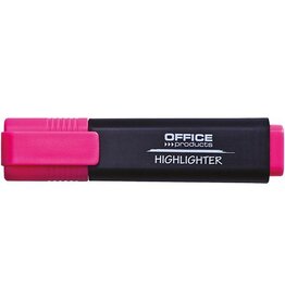Office Products Op Markeerstift Roze [10st]