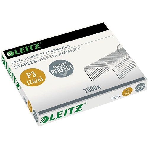 Leitz Leitz nietjes 26/6, doos van 1000 nietjes