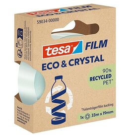 Tesa Tesafilm eco & crystal, ft 19 mm x 33 m