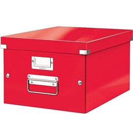 Leitz Leitz WOW opbergdoos Click & Store, ft M, rood