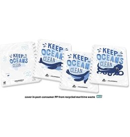 Adoc Aurora Adoc schrift Ocean Waste Plastics A4 commercieel geruit
