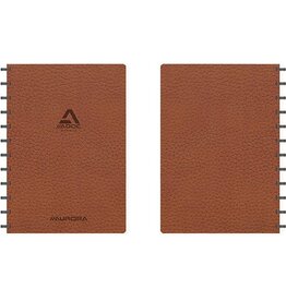 Adoc Adoc Business schrift, ft A4, 144 bladzijden, geruit 5 mm, bruin