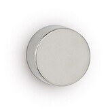 Maul MAUL neodymium schijfmagneet, ft 15 x 10 mm, trekkracht 8 kg, zilver, blister van 4 stuks