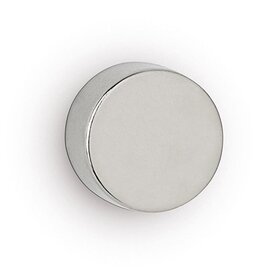 Maul MAUL neodymium schijfmagneet, ft 15 x 10 mm, trekkracht 8 kg, zilver, blister van 4 stuks