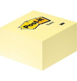 Post-it Post-it® memo kubus, ft 76 x 76 mm, 450 vel, geel