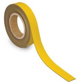 Maul MAUL magnetisch etiketband beschrijf, 10mtx30mm, geel