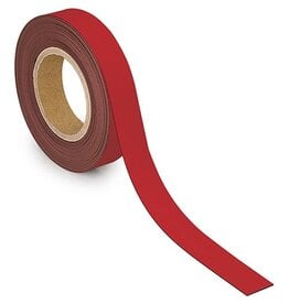 Maul MAUL magnetisch etiketband beschrijf, 10mtx30mm, rood