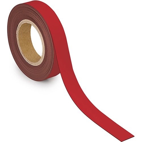 Maul MAUL magnetisch etiketband beschrijf, 10mtx30mm, rood