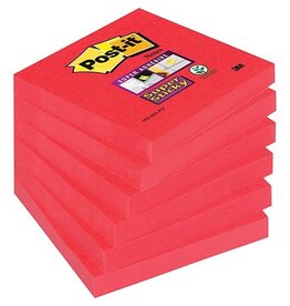 Post-It Super Sticky Post-it Super Sticky notes, 90 vel, roze (tropical pink)