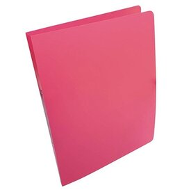 Alpha ringmap, voor ft A4, uit PP, 2 ringen van 16 mm, roze