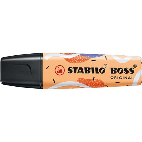 Stabilo STABILO BOSS by Ju Schnee markeerstift, pasteloranje [10st]