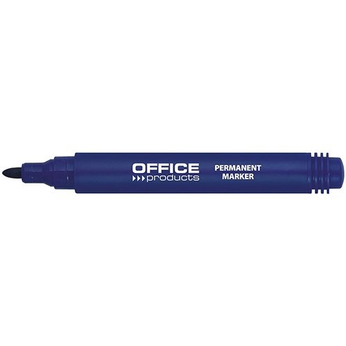 Office Products OFFICE products permanent marker 1-3 mm, rond, blauw
