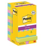 Post-It Super Sticky Post-it Super Sticky notes Cosmic, 90 vel, ft 76 x 76 mm, 8 + 4 GRATIS