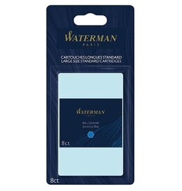 Waterman Wm Inktpatroon Long 8X Bl Ser [1st]