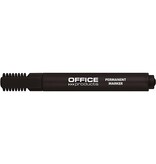 Office Products OFFICE products permanent marker 1-5 mm, beitelpunt, zwart
