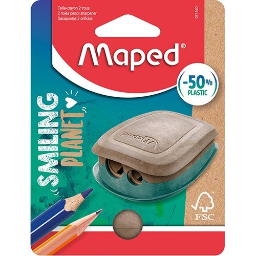 Maped Maped Smiling Planet potloodslijper Pulse, 2-gaats