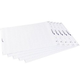 Legamaster Legamaster papierblok voor flipcharts, geruit, 5st.