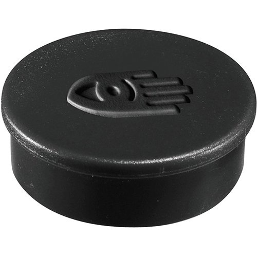 Legamaster Legamaster super magneet, 35 mm, zwart, pak van 10 stuks