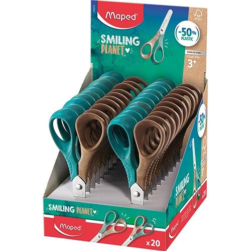 Maped Maped Smiling Planet schaar Vivo, 12 cm, display van 20 stuks