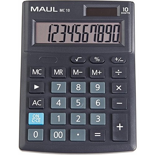 Maul MAUL bureaurekenmachine MC 10, zwart