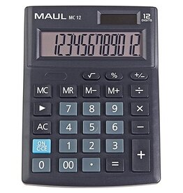 Maul MAUL bureaurekenmachine MC 12, zwart