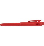 BST BST detecteerbare balpen J800 voedingsindustrie rood 25st.