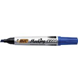 Bic Bic permanent marker 2300 ECOlutions, schrijfbreedte 3,7 - 5,5 mm, schuine punt, blauw