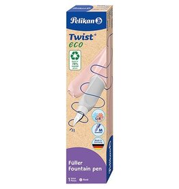 Pelikan Twist vulpen Eco, met vulling, rosé