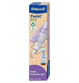 Pelikan Twist vulpen Eco, met vulling, lavendel