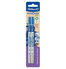 Pelikan Pelikan Super Pirat Eco inktuitwisser, blister van 2 stuks