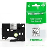 Rillprint Rillprint compatible TZe tape voor Brother TZe-131, 12 mm