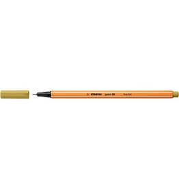 Stabilo STABILO point 88 fineliner, kakigroen — levering per 10