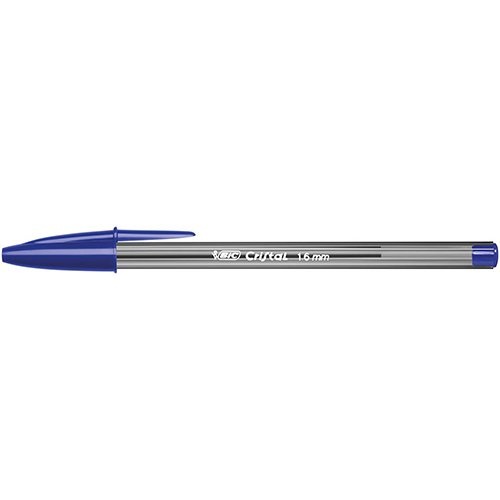 Bic Bic balpen Cristal Large, brede punt, blauw — levering per 50