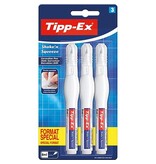 Tipp-ex Tipp-Ex correctiepen Shake 'n Squeeze, blister van 3 stuks, special format