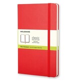 Moleskine Moleskine notitieboek, 9 x 14 cm, effen, 192 blad, rood