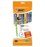 Bic Bic Matic vulpotlood Fun 0,7 mm, ophangzakje van 10 stuks