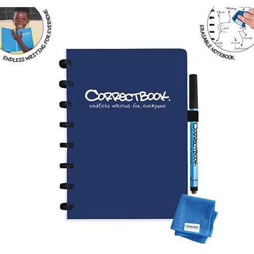 Correctbook Correctbook A5: uitwisbaar / herbruikbaar notitieboek