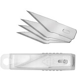 Westcott Westcott vervangmesjes voor hobbymesje, ophangdoosje van 10 stuks