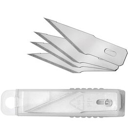 Westcott Westcott vervangmesjes voor hobbymesje, ophangdoosje van 10 stuks