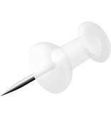 Alco Alco prikbordspelden, transparant, doosje van 100 stuks