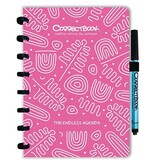Correctbook Correctbook Endless Agenda A5, uitwisbaar / herbruikbaar, Blossom Pink (roze)