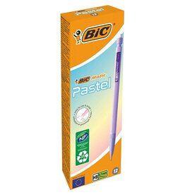 Bic BicMatic pastel vulpotlood — levering per 12